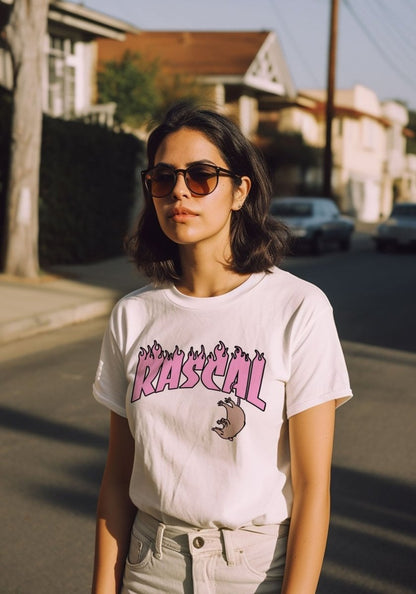 Rascal Possum Tee by kaeraz 90s animal fire