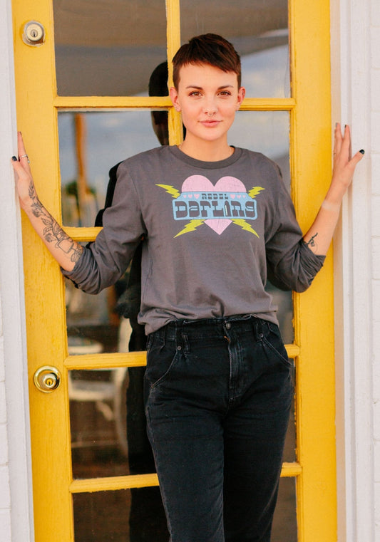 Rebel Darling Long Sleeve Tee by kaeraz 70s bullet desert