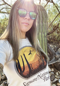 Saguaro National Park Tee by kaeraz arizona california cowgirl tee