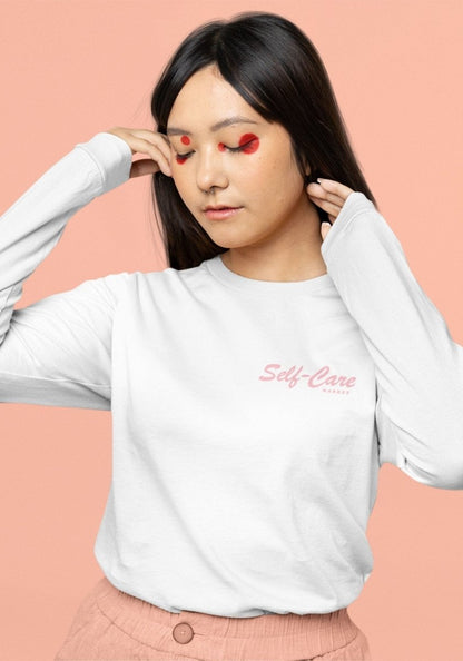 Self - Care Market Long Sleeve Tee by kaeraz hugs ice cream market