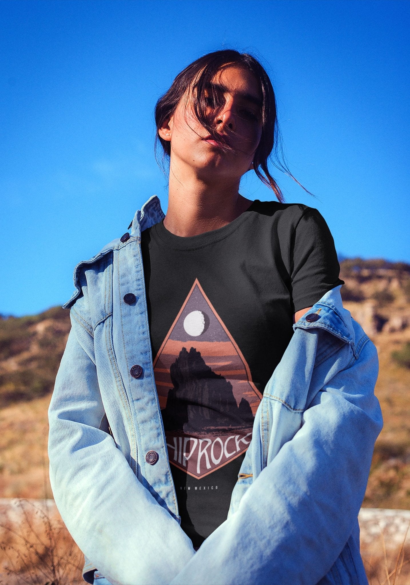 Shiprock Tee by kaeraz cowgirl tee desert desert shirt