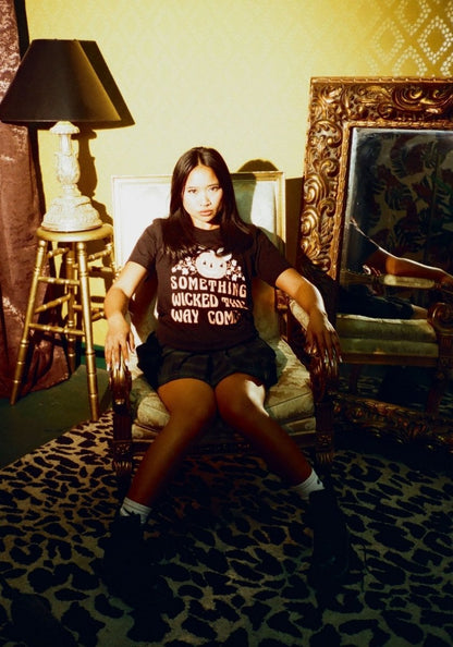 Something Wicked Tee by kaeraz autumn bats halloween