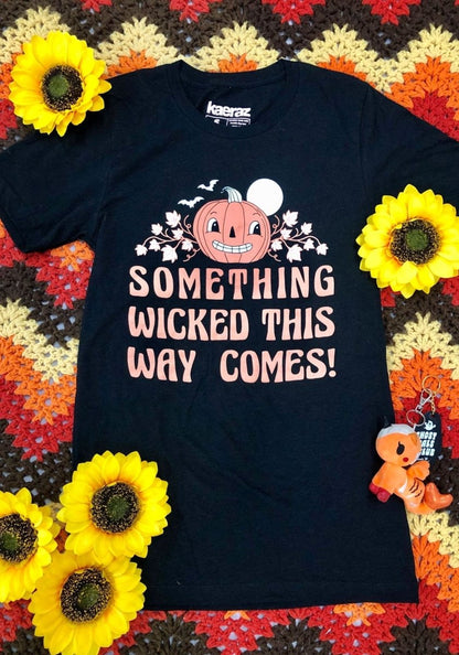 Something Wicked Tee by kaeraz autumn bats halloween