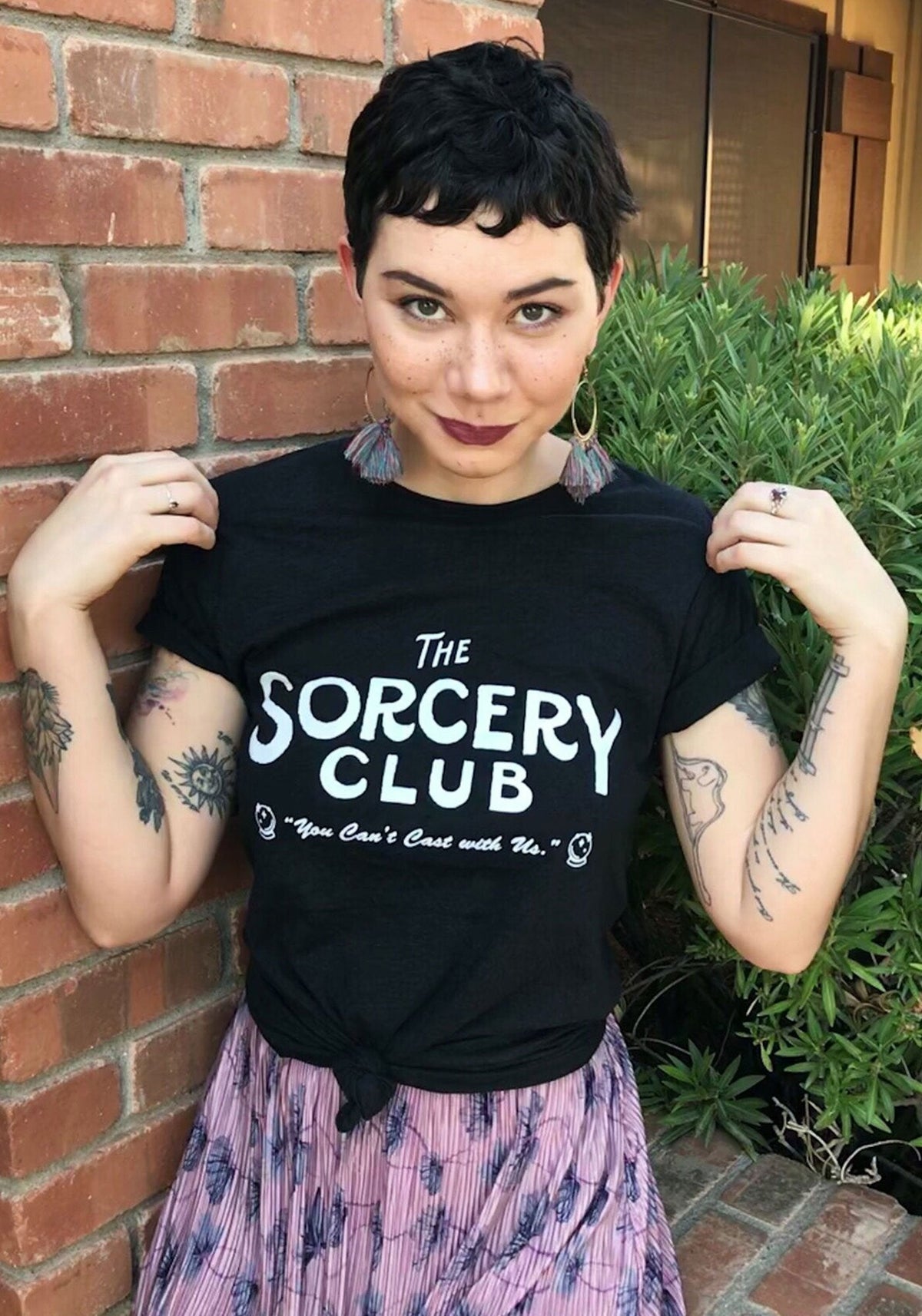 Sorcery Club Tee by kaeraz aesthetic astrology astrology shirt