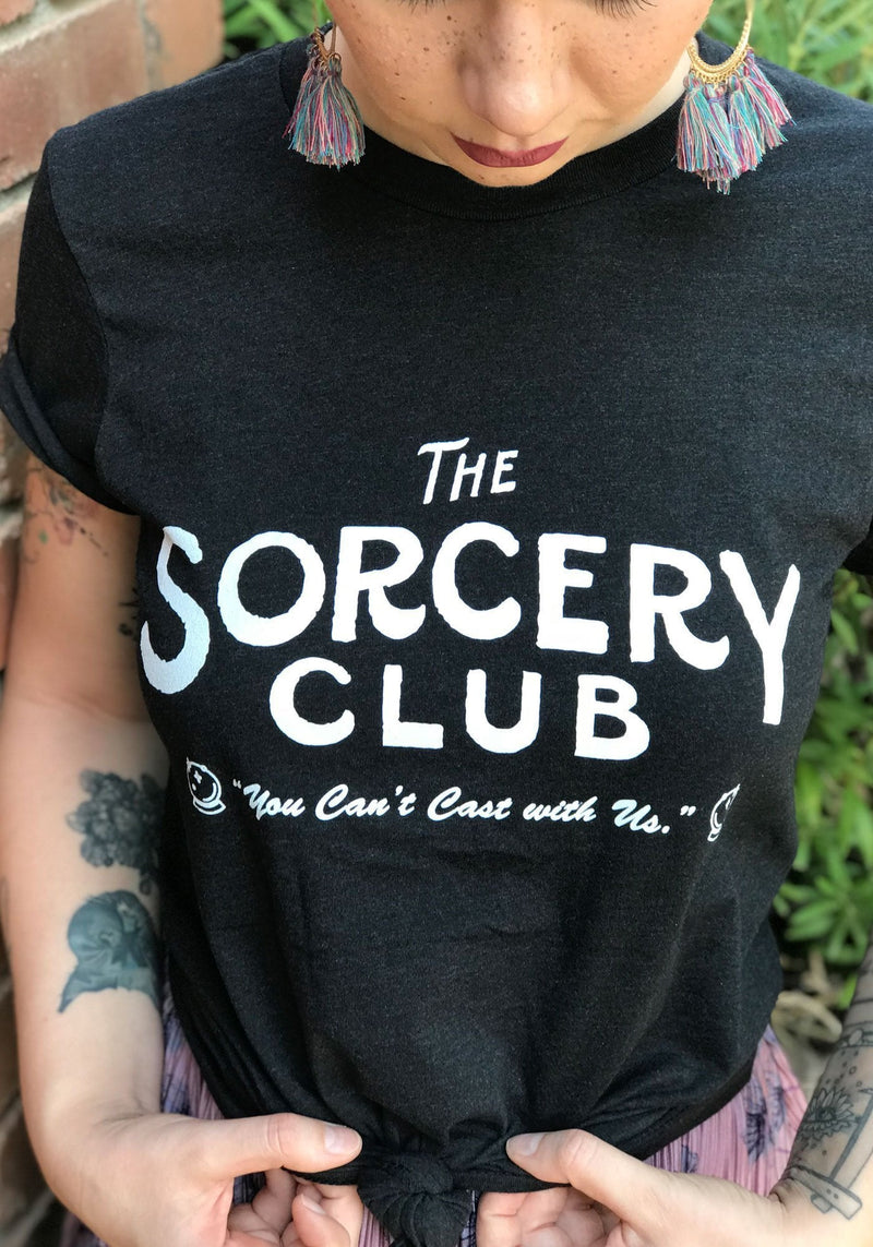 Sorcery Club Tee by kaeraz aesthetic astrology astrology shirt