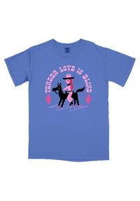 Tender Love is Blind Tee by kaeraz cactus cowboy cowboy hat