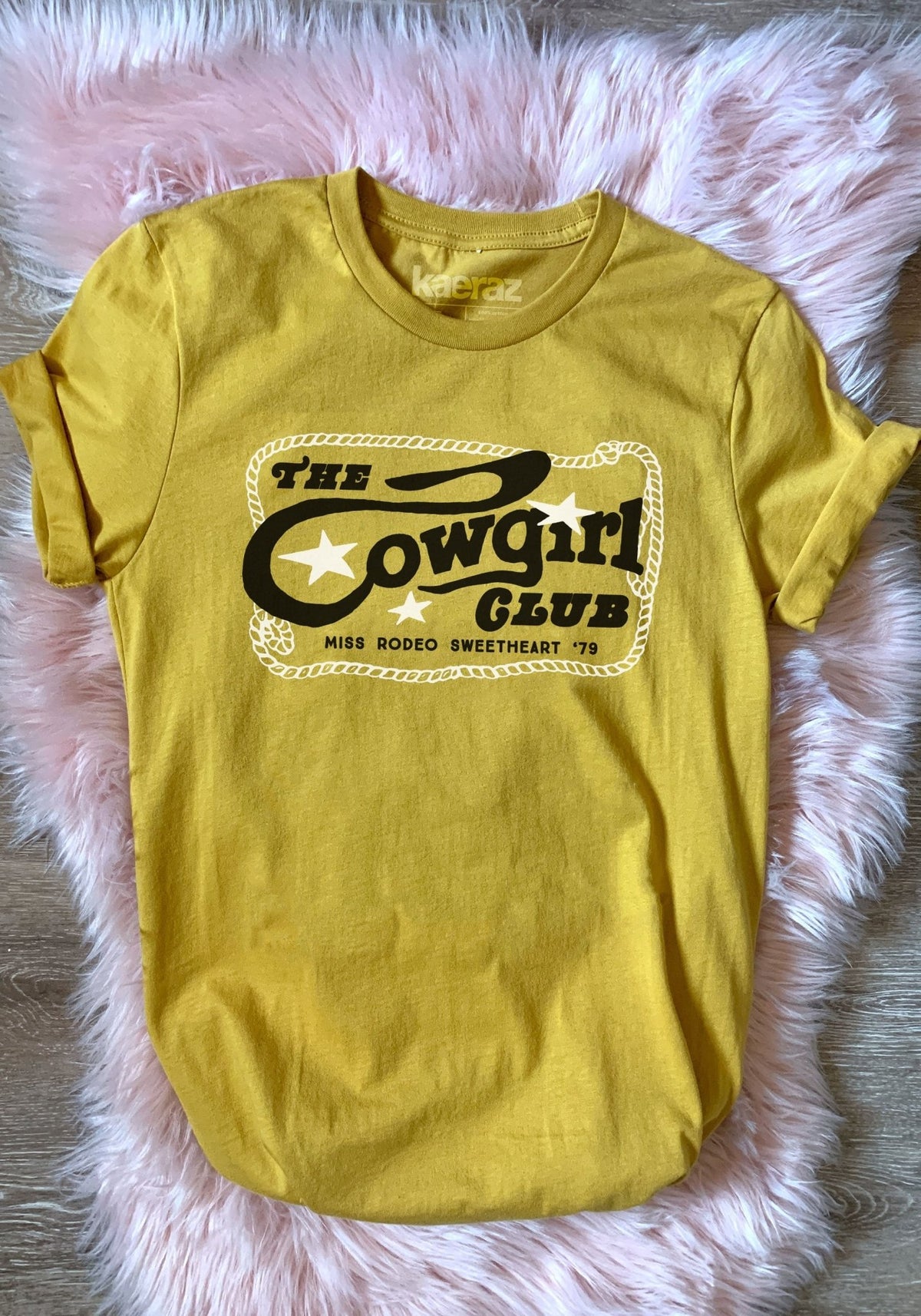 The Cowgirl Club Tee by kaeraz 70s country cowboy
