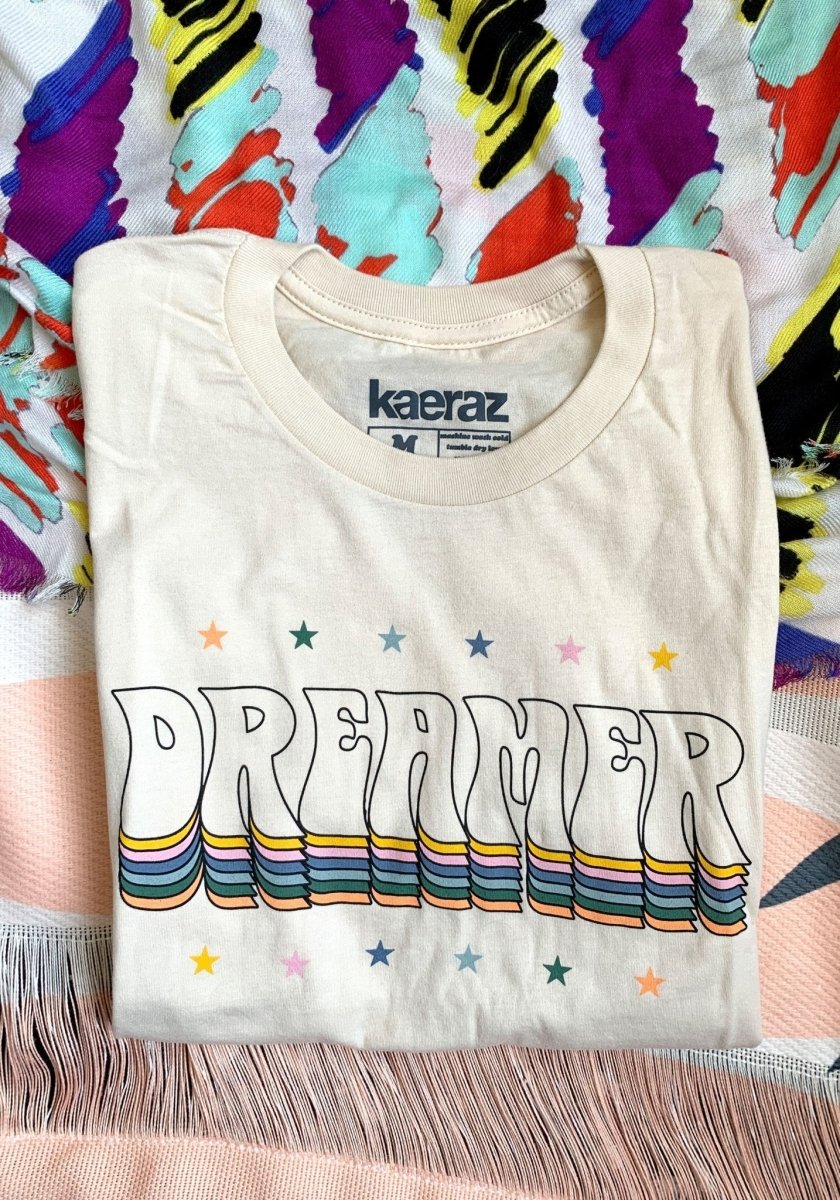 The Dreamer Tee by kaeraz 70s dream dreaming