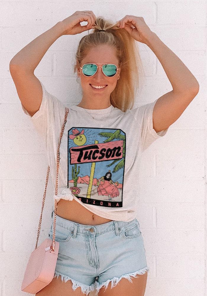 The Tucson Tee by kaeraz arizona cowgirl tee desert
