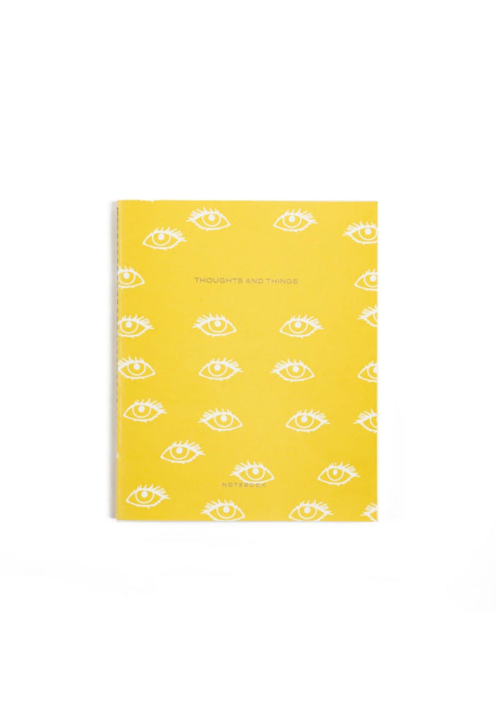 Thoughts And Things Sunshine Eye Notebook by Wit & Delight eye journal notebook