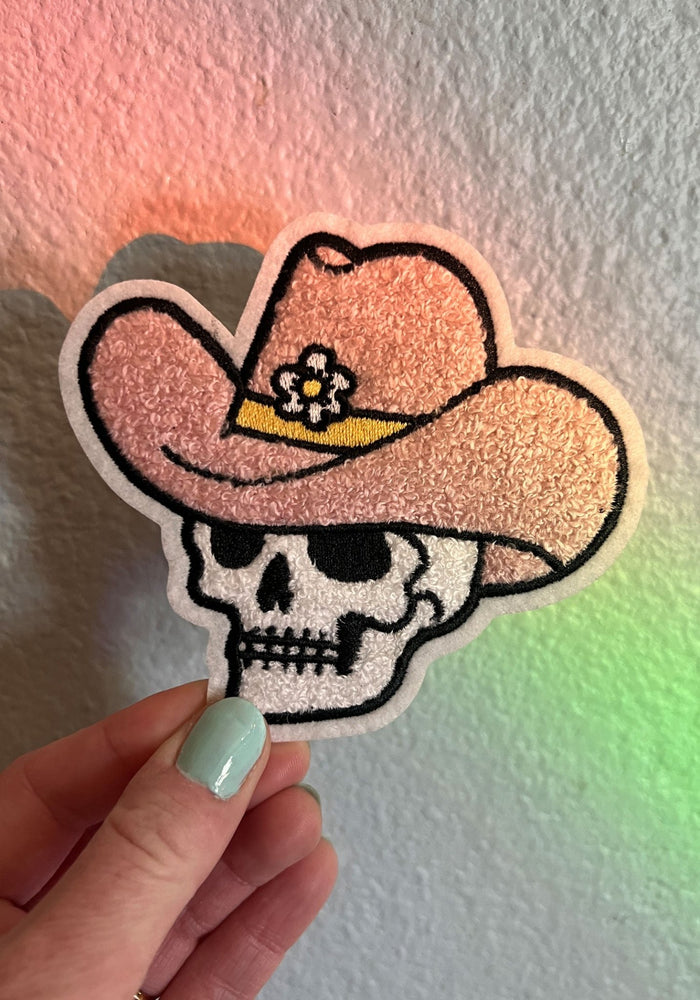 Weird Cowgirl Chenille Patch by kaeraz country country music cowboy