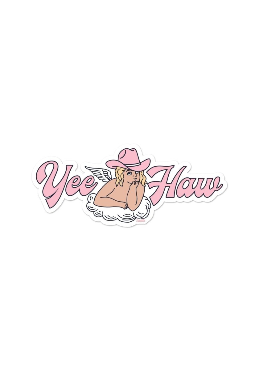 Yeehaw Angel Sticker by kaeraz angel angels cherub