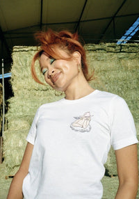 Yeehaw Angel Tee by kaeraz angels cherub cowgirl